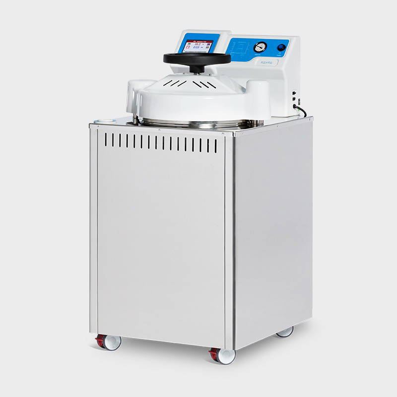 RAYPA AE-B vertical autoclave with pre-vacuum and drying