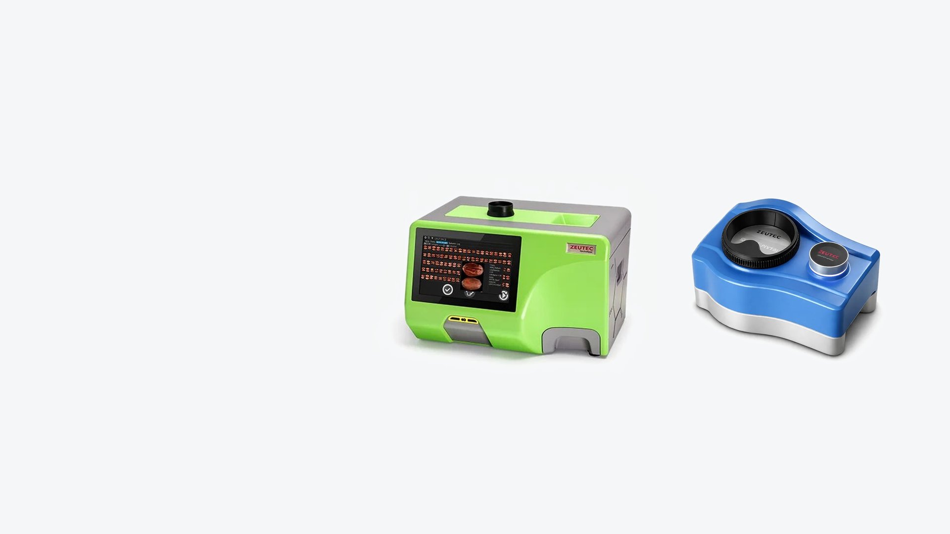 Zeutec SpectraAlyzer VISION AI and MIA NIR analyzers